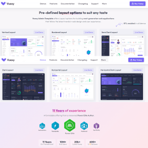 Vuexy Admin Dashboard Template